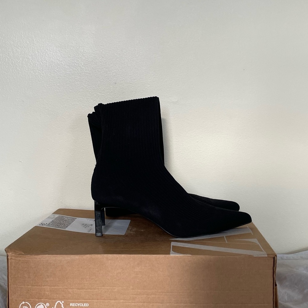 Zara heel boots